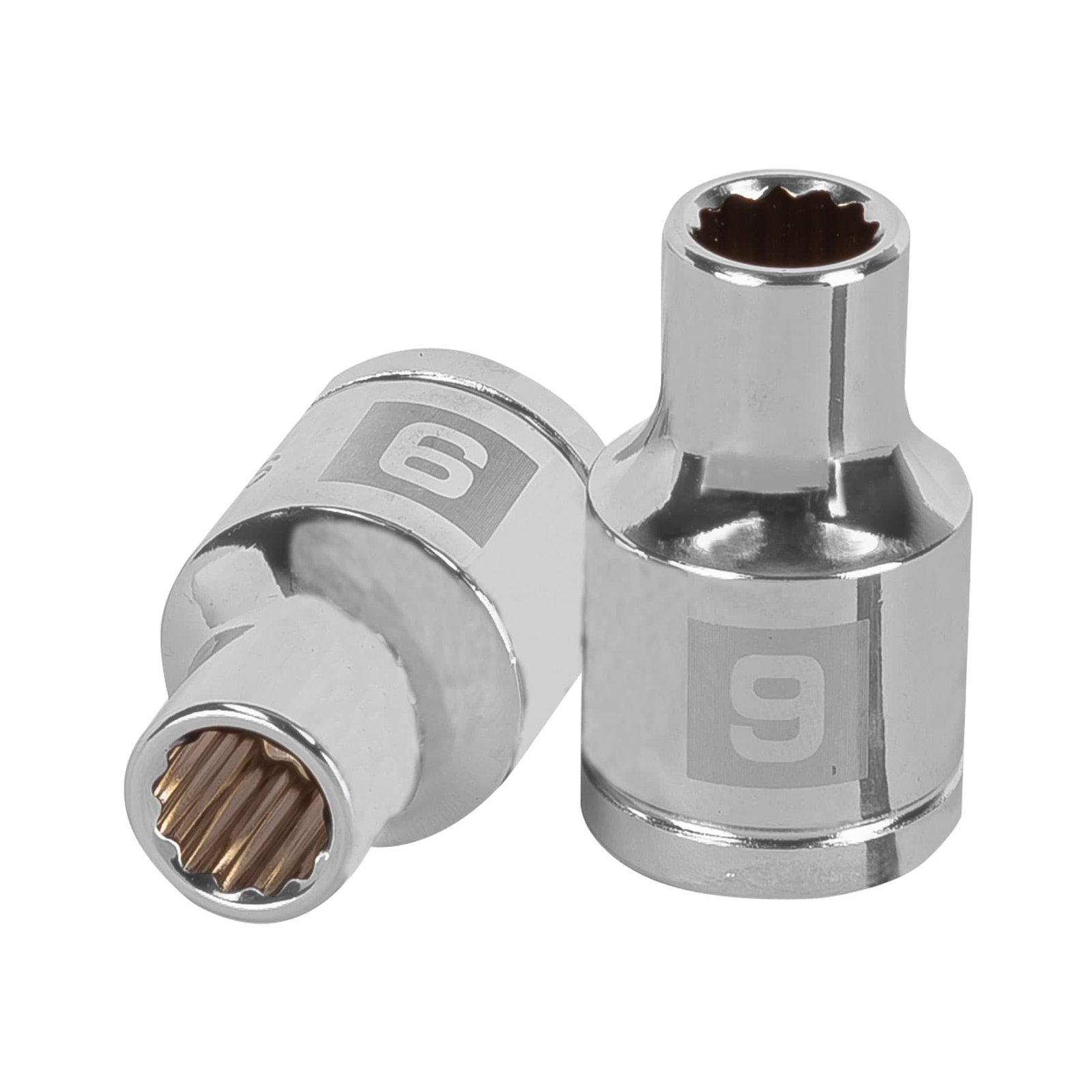 D-1209-EM.jpg Dado de 9 mm, 12 puntas, cuadro 1/2', TRUPER - Image 1