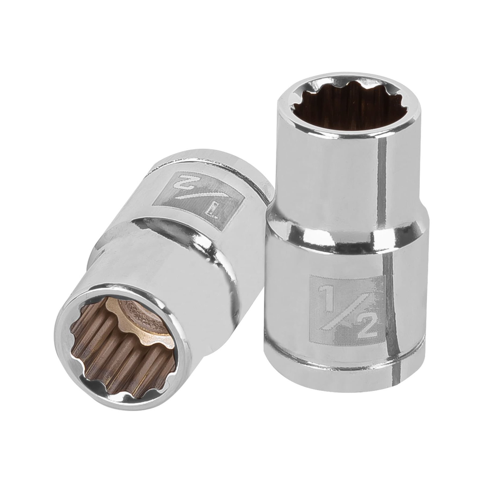 Dado de 1/2', 12 puntas, cuadro 1/2', TRUPER
