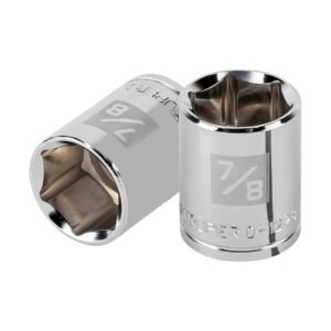Dado de 7/8', 6 puntas, cuadro 1/2', TRUPER
