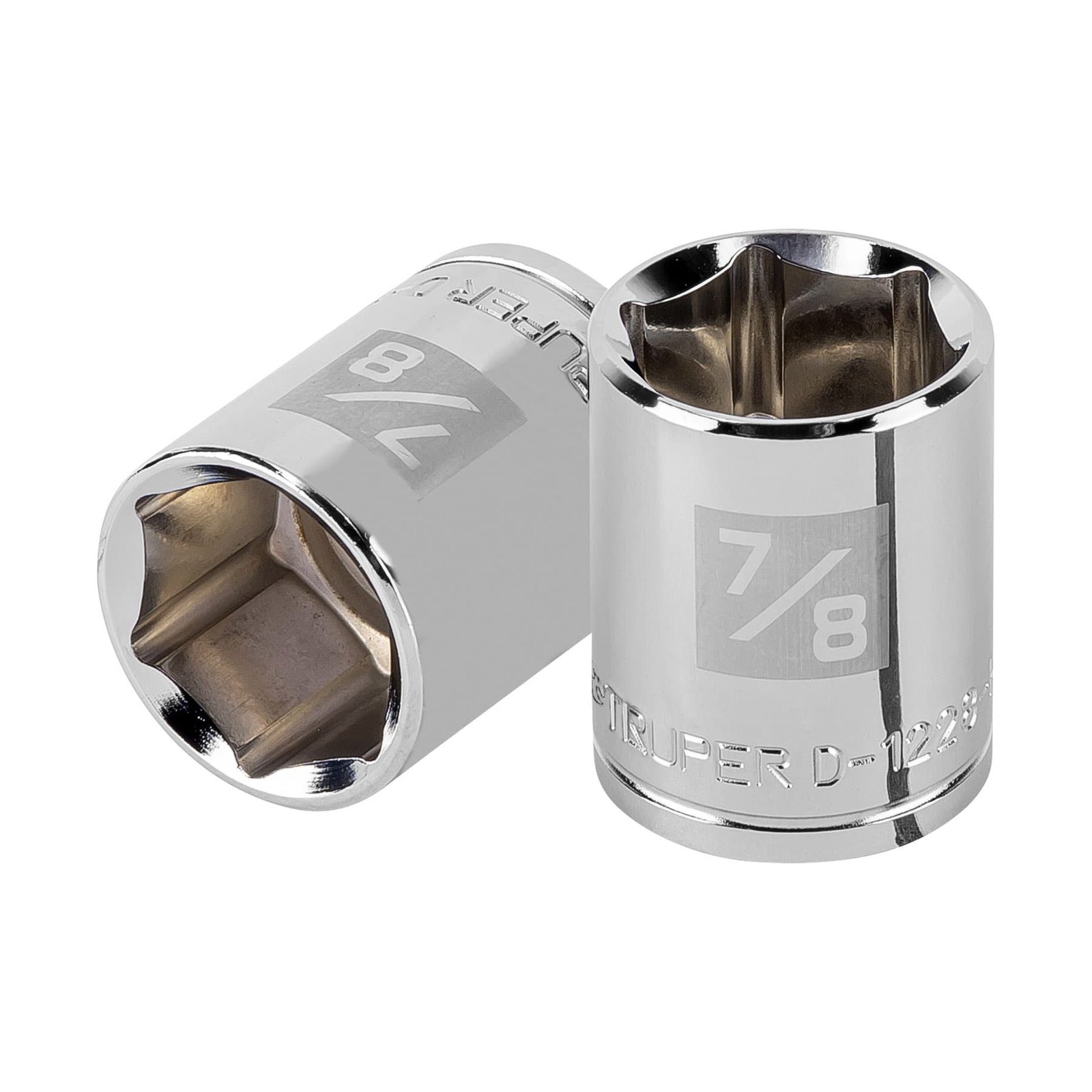 Dado de 7/8', 6 puntas, cuadro 1/2', TRUPER
