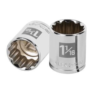 Dado de 1-1/16', 12 puntas, cuadro 1/2', TRUPER