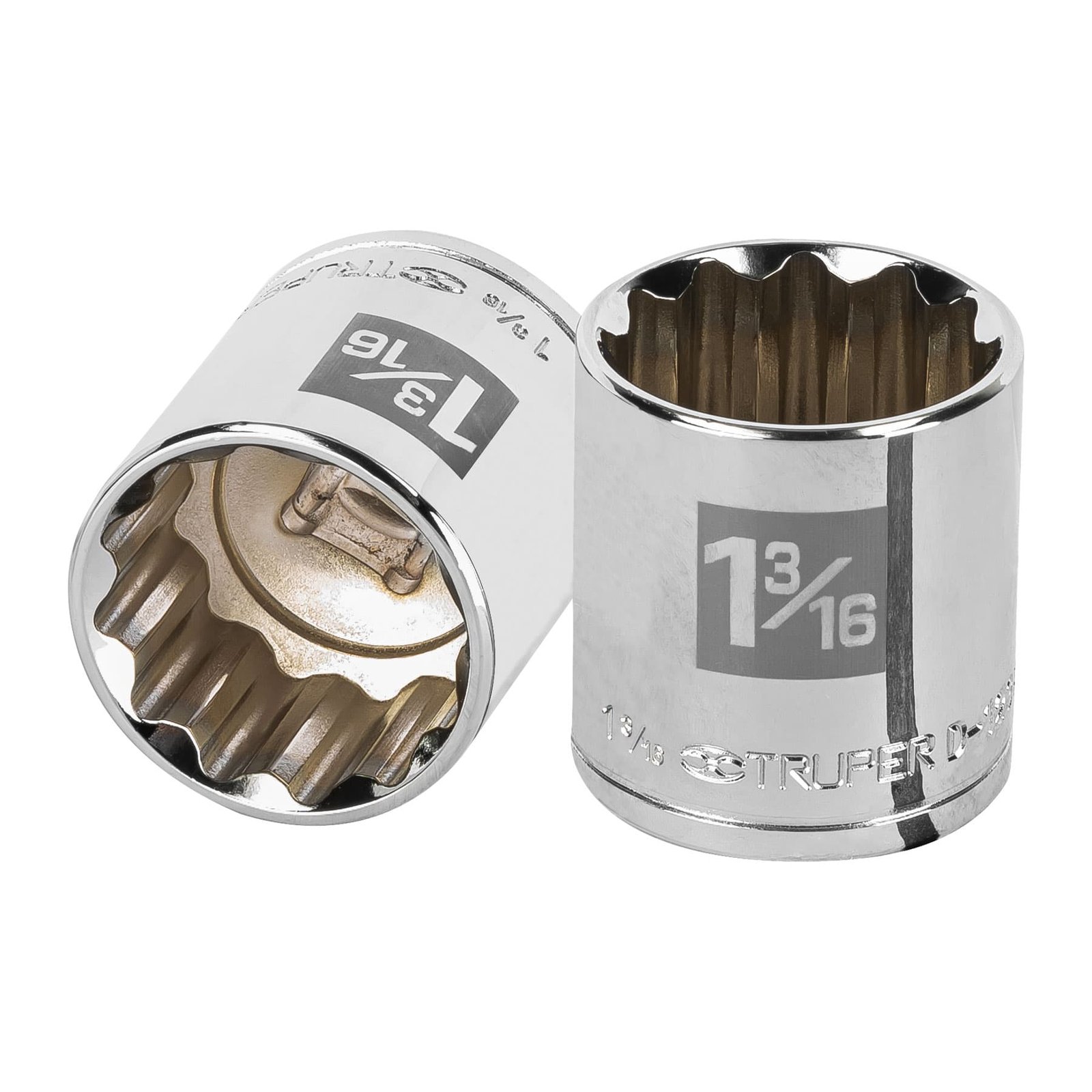 Dado de 1-3/16', 12 puntas, cuadro 1/2', TRUPER
