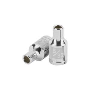 Dado de 5/32', 12 puntas, cuadro 1/4', TRUPER