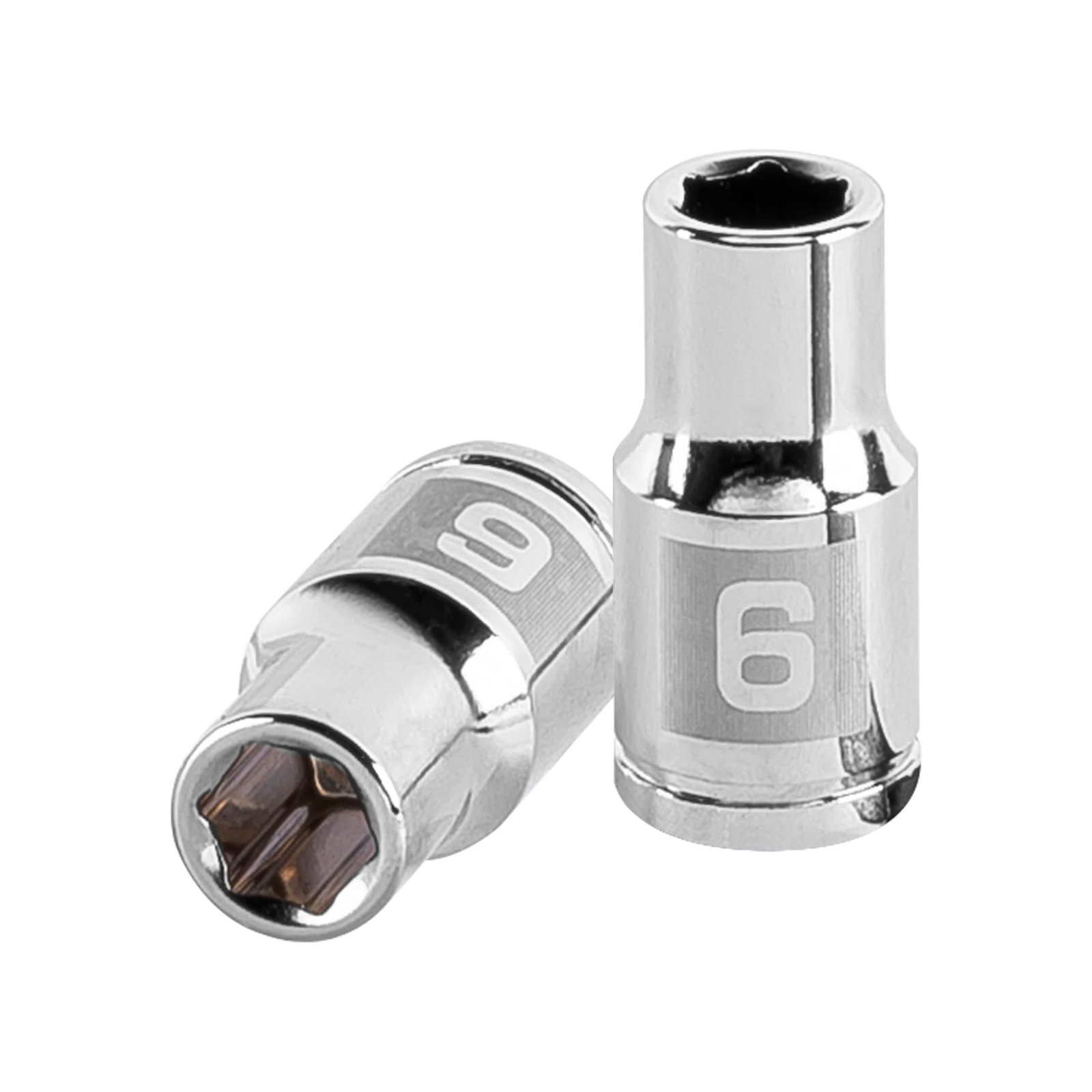 D-1406-M.jpg Dado de 6 mm, 6 puntas, cuadro 1/4', TRUPER - Image 1