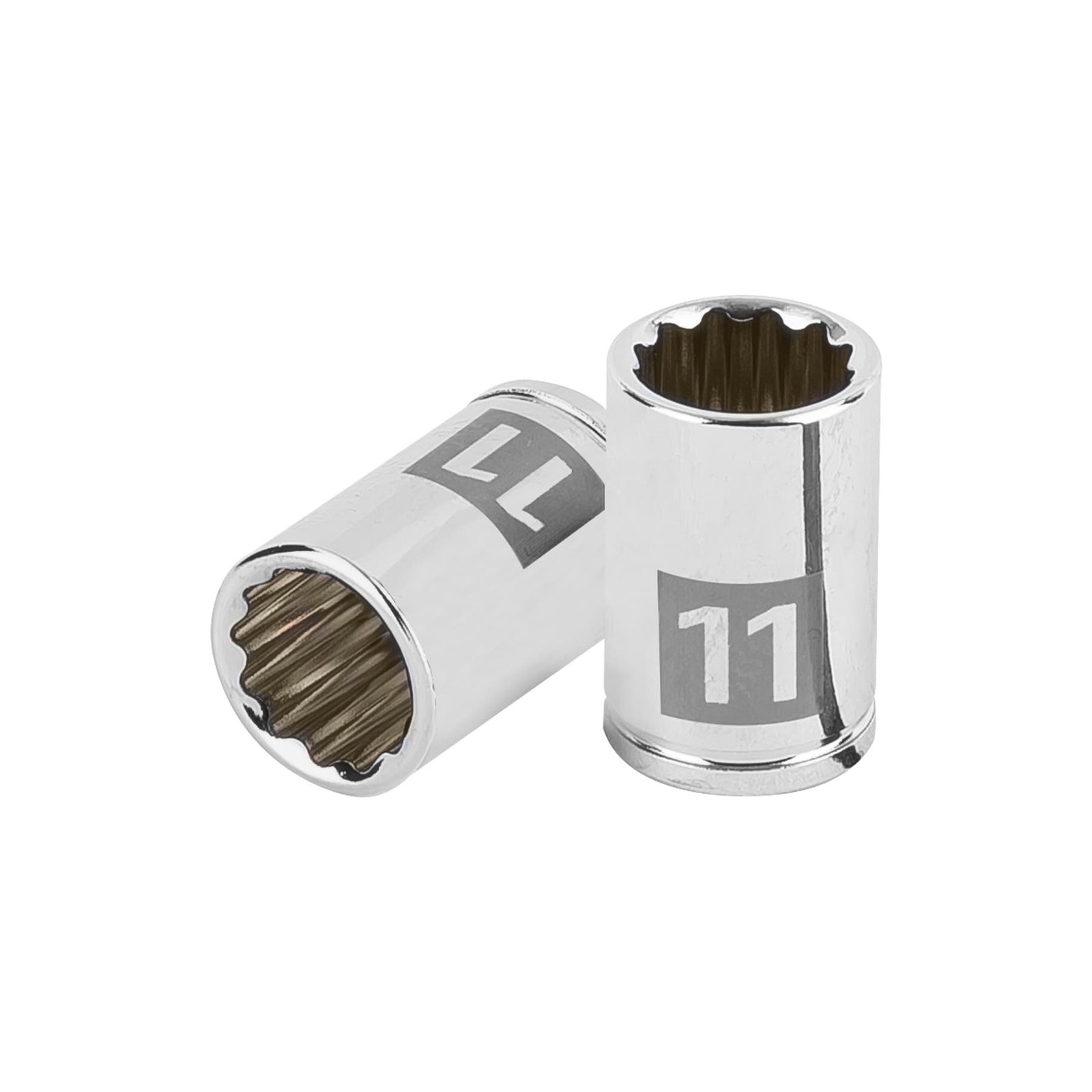Dado de 11 mm, 12 puntas, cuadro 1/4', TRUPER