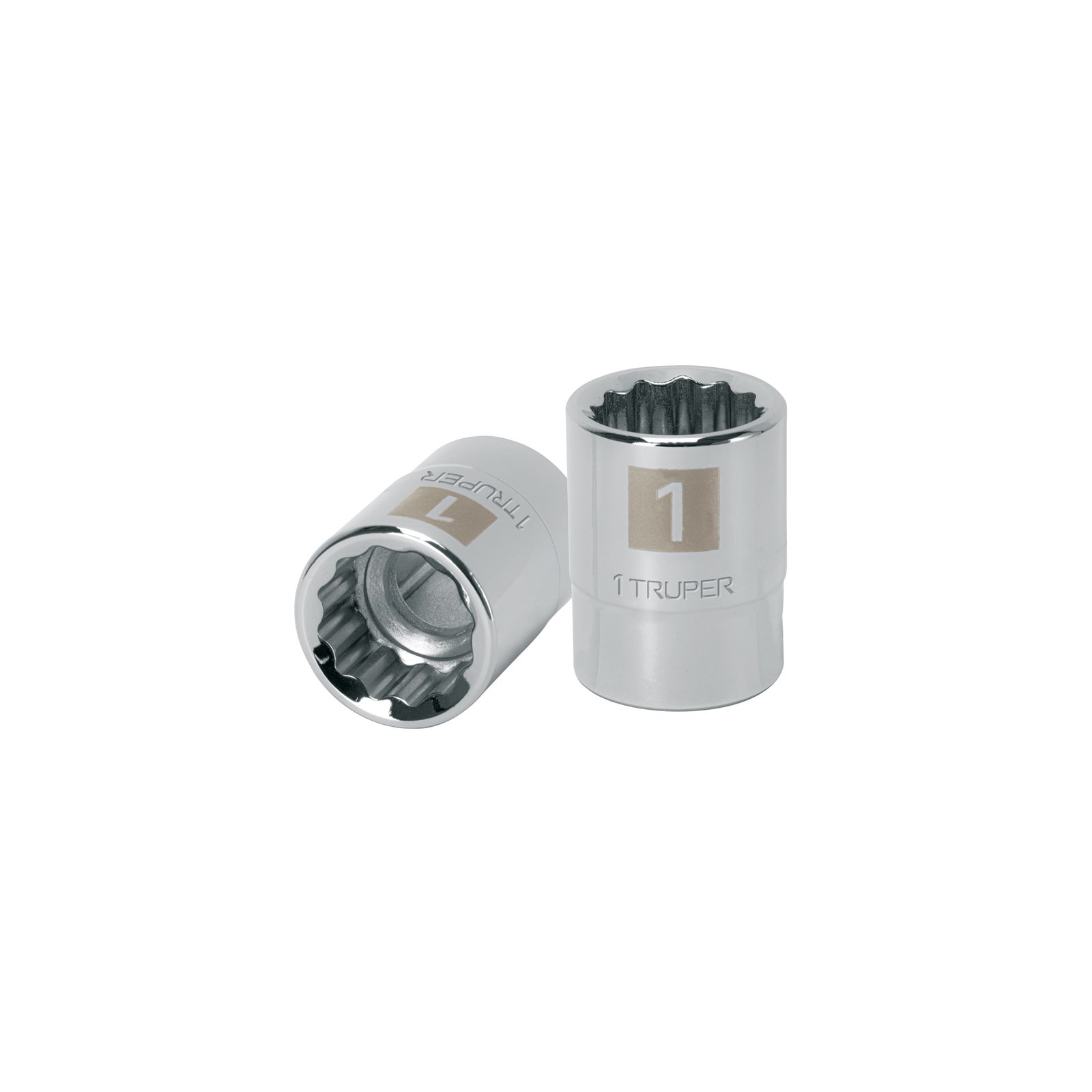 Dado de 1', 12 puntas, cuadro 3/4', TRUPER