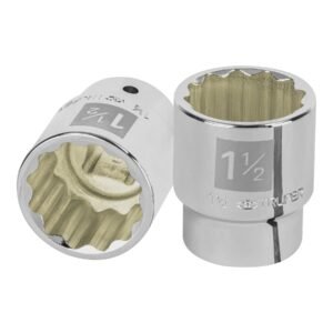 Dado de 1-1/2', 12 puntas, cuadro 3/4', TRUPER
