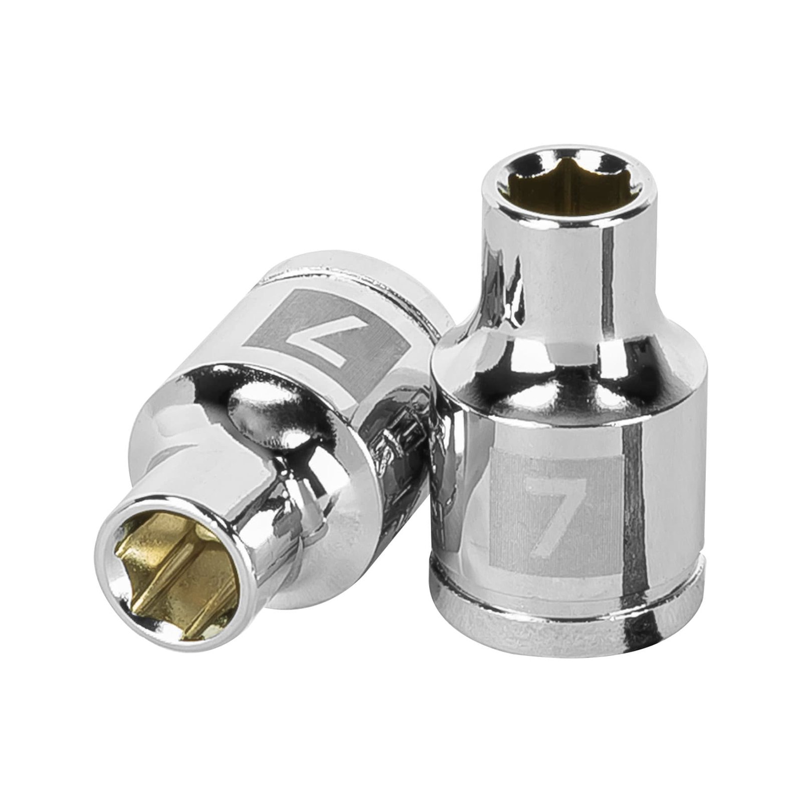 Dado de 7 mm, 6 puntas, cuadro 3/8', TRUPER