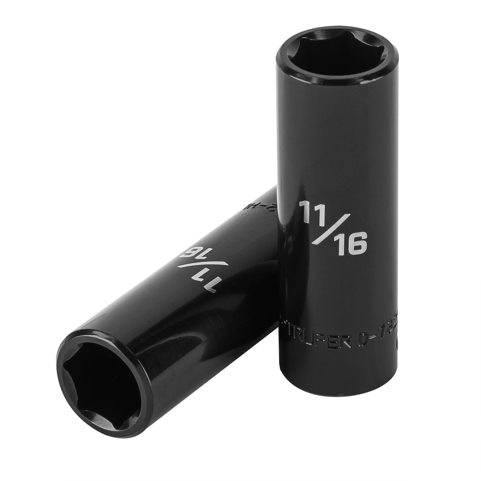 D-7322-HL.jpg Dado largo impacto de 11/16', 6 puntas, cuadro 1/2', TRUPER - Image 1