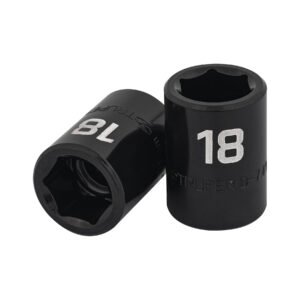 Dado cuadro 1/2' de impacto 6 puntas de 18 mm, TRUPER
