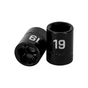 Dado cuadro 1/2' de impacto 6 puntas de 19 mm, TRUPER