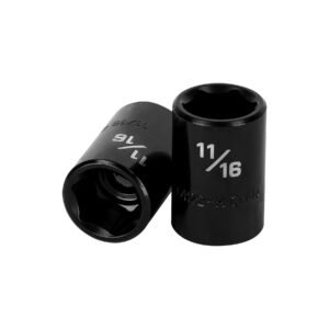 Dado de impacto de 11/16', 6 puntas, cuadro 1/2', TRUPER