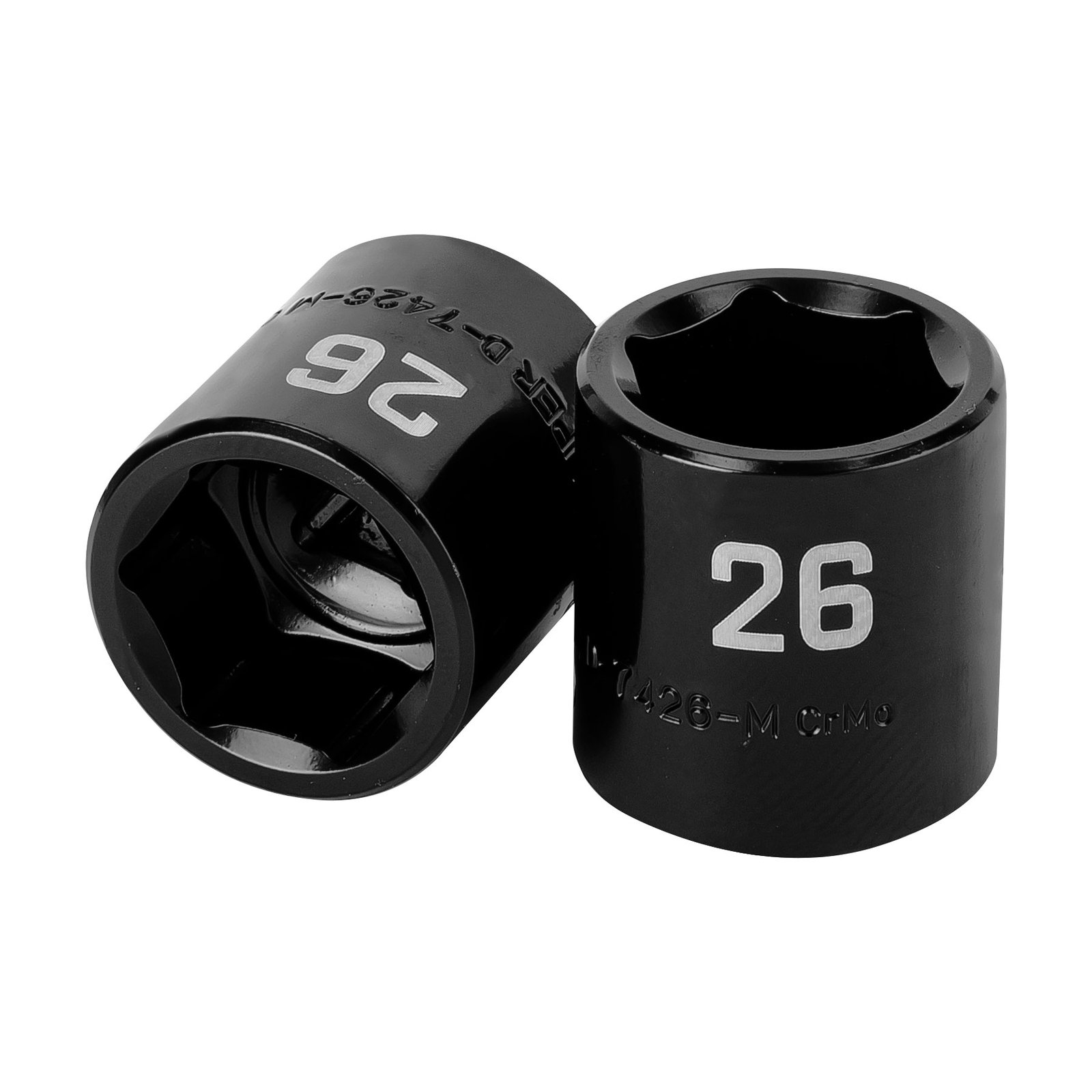D-7426-M.jpg Dado de impacto de 26 mm, 6 puntas, cuadro 1/2', TRUPER - Image 1