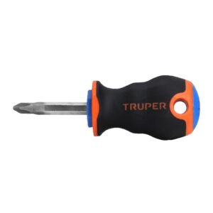 Desarmador de cruz 1/4' x 1-1/2' mango Comfort Grip, TRUPER
