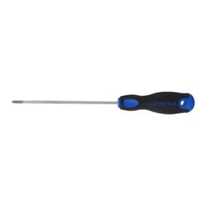 Desarmador de cruz 1/8' x 6' mango Comfort Grip, PRETUL