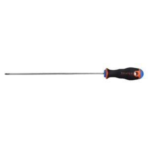 Desarmador de cruz 1/8' x 8' mango Comfort Grip, TRUPER