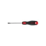 Desarmador plano 1/4' x 4'mango Comfort Grip, PRETUL