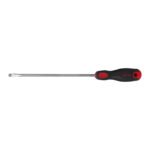 Desarmador plano 1/4' x 8'mango Comfort Grip, PRETUL