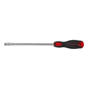 Desarmador plano 3/8' x 8' mango Comfort Grip, PRETUL