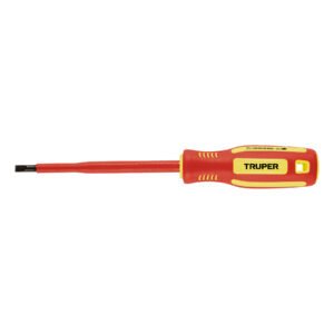 Desarmador dieléctrico plano 7/32' x 5', TRUPER