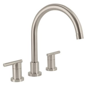 Mezcladora satín cuello alto para fregadero, FOSET ELEMENT