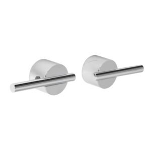 Juego manerales mezcladora de pared, lavabo, cromo, ELEMENT