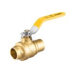 Válvula de esfera para gas, soldable, 3/4', alta presión