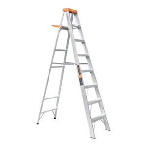Escalera de tijera tipo II 7 peldaños y bandeja, TRUPER