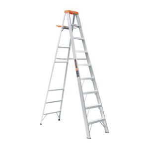 Escalera de tijera tipo ll 8 peldaños y bandeja, TRUPER