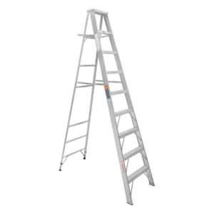 Escalera de tijera 100% aluminio tipo ll 8 peldaños, TRUPER