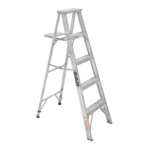 Escalera de tijera 100% aluminio tipo lll 4 peldaños, TRUPER