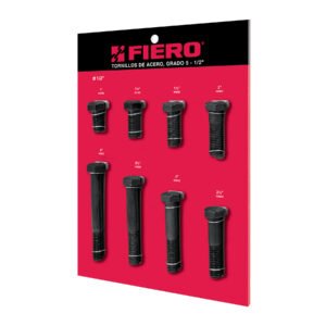 Exhibidor FIERO de tornillos #3, grado 5