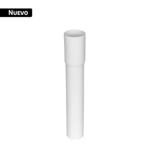 Extensión 20 cm de plástico para contra de lavabo, 1-1/4'