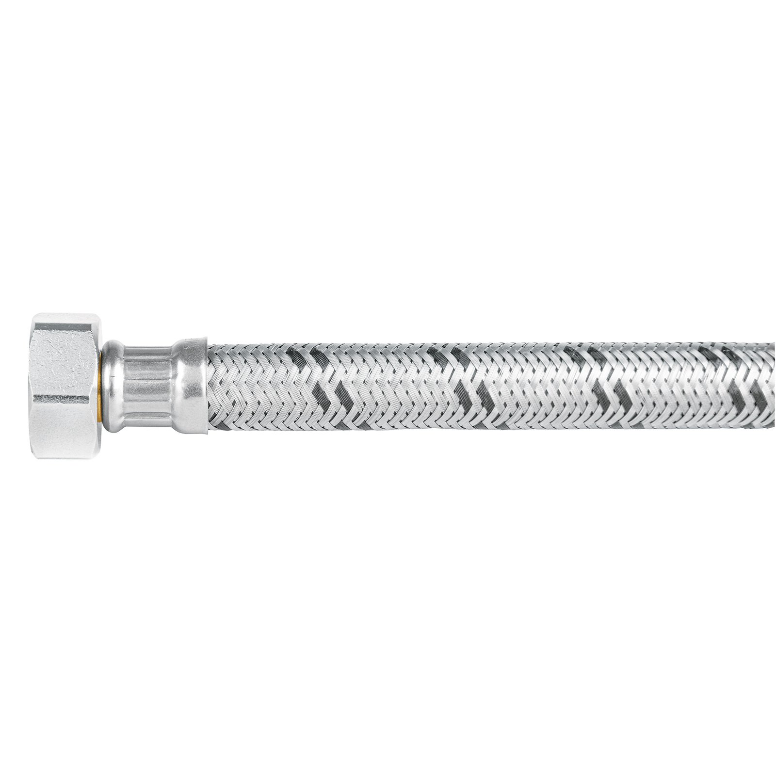 Manguera para boiler, acero inox. 1/2'H x 3/4'H, 150 cm