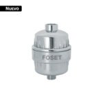 Filtro de agua para regadera con cartucho, FOSET