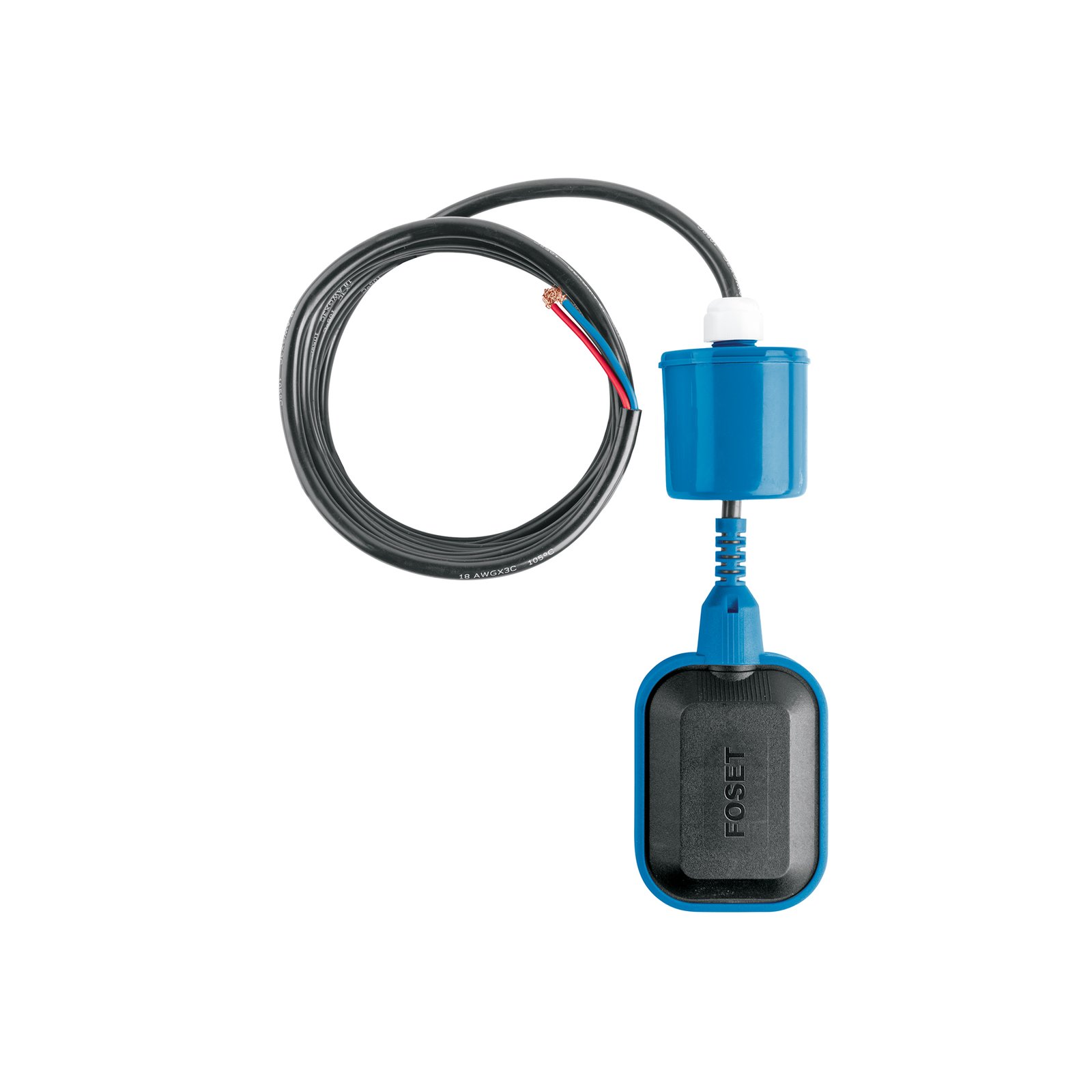 Flotador eléctrico con cable de 3 m, 10 A, FOSET