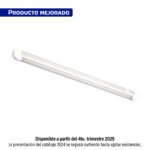 Luminario lineal LED 7W, 6500K, ultradelgado, para gabinete