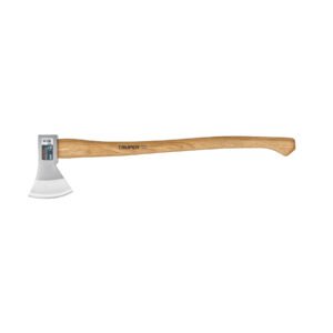 Hacha europea 1000 g, mango hickory 28', TRUPER