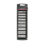Juego de 9 dados largos cuadro 3/8' std, TRUPER