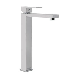 Monomando alto para lavabo, cromo, FOSET KUBO