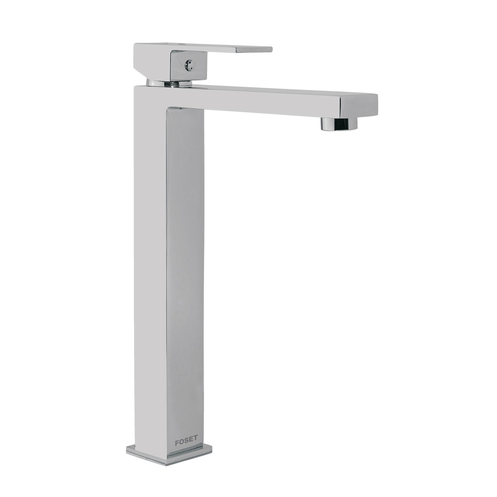 Monomando alto para lavabo, cromo, FOSET KUBO