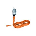 Lámpara de taller con canastilla metálica 14.5 m, VOLTECK
