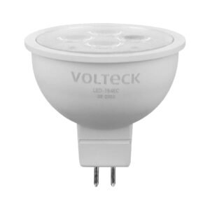 Foco LED MR16 GU5.3 4W (30W) 3000K luz blanca cálida VOLTECK