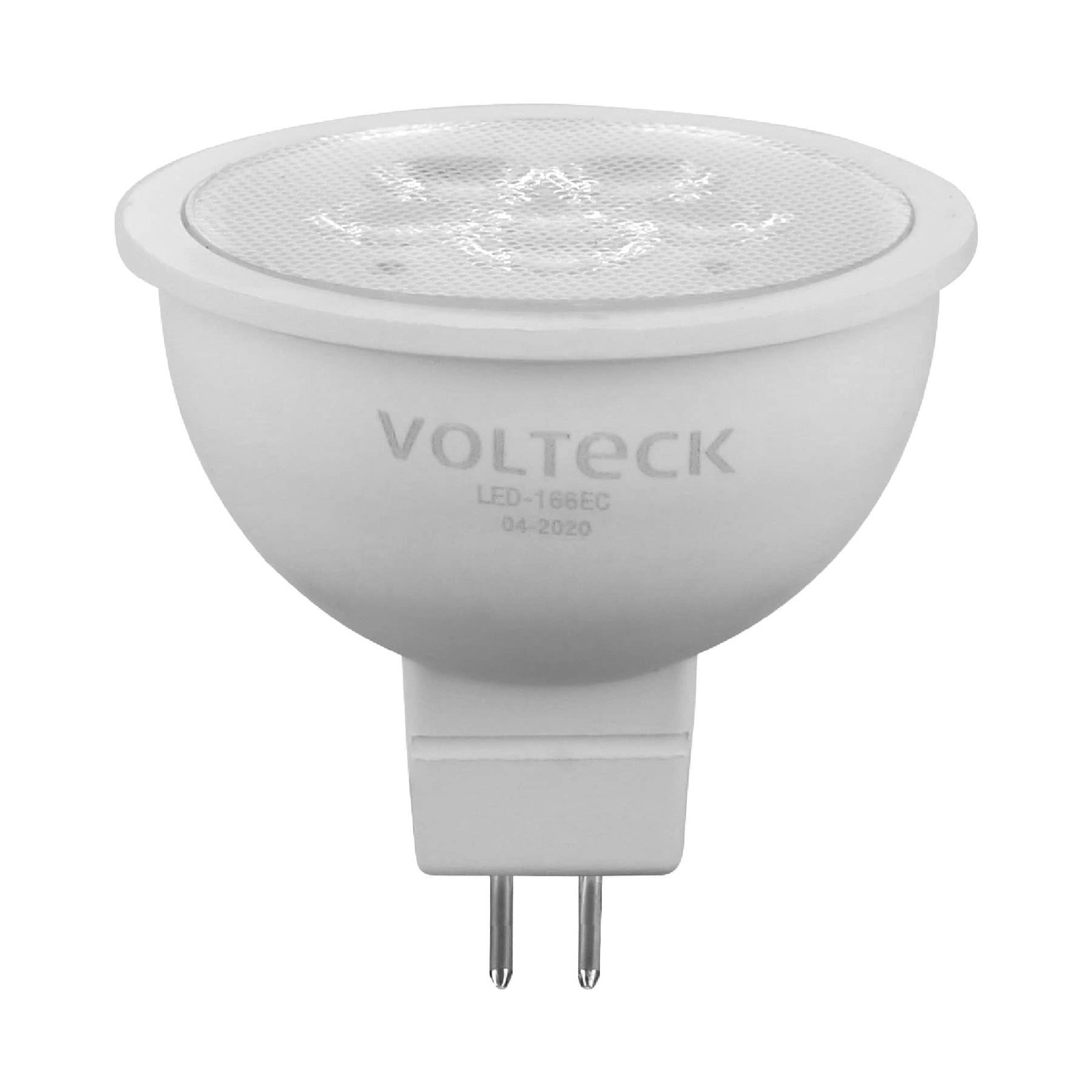 Foco LED MR16 GU5.3 6W (40W) 3000K luz blanca cálida VOLTECK