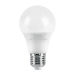 Foco LED 6W (40W) A19, 3000K blanca cálida, 440 lm, blíster