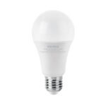 Foco LED 9W (60W) A19, 3000K blanca cálida, 800 lm, caja
