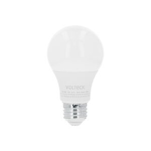 Foco LED 9W (60W) A19 3000K blanca cálida atenuable, VOLTECK