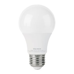 Foco LED 9W (60W) A19 6500K blanca fría, atenuable, VOLTECK