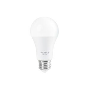 Foco LED 10W (75W) A19, sensor de luz, 6500K, VOLTECK