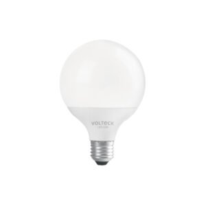 Foco LED 8 W, tipo globo G95,6500K blanca fría, E26, VOLTECK
